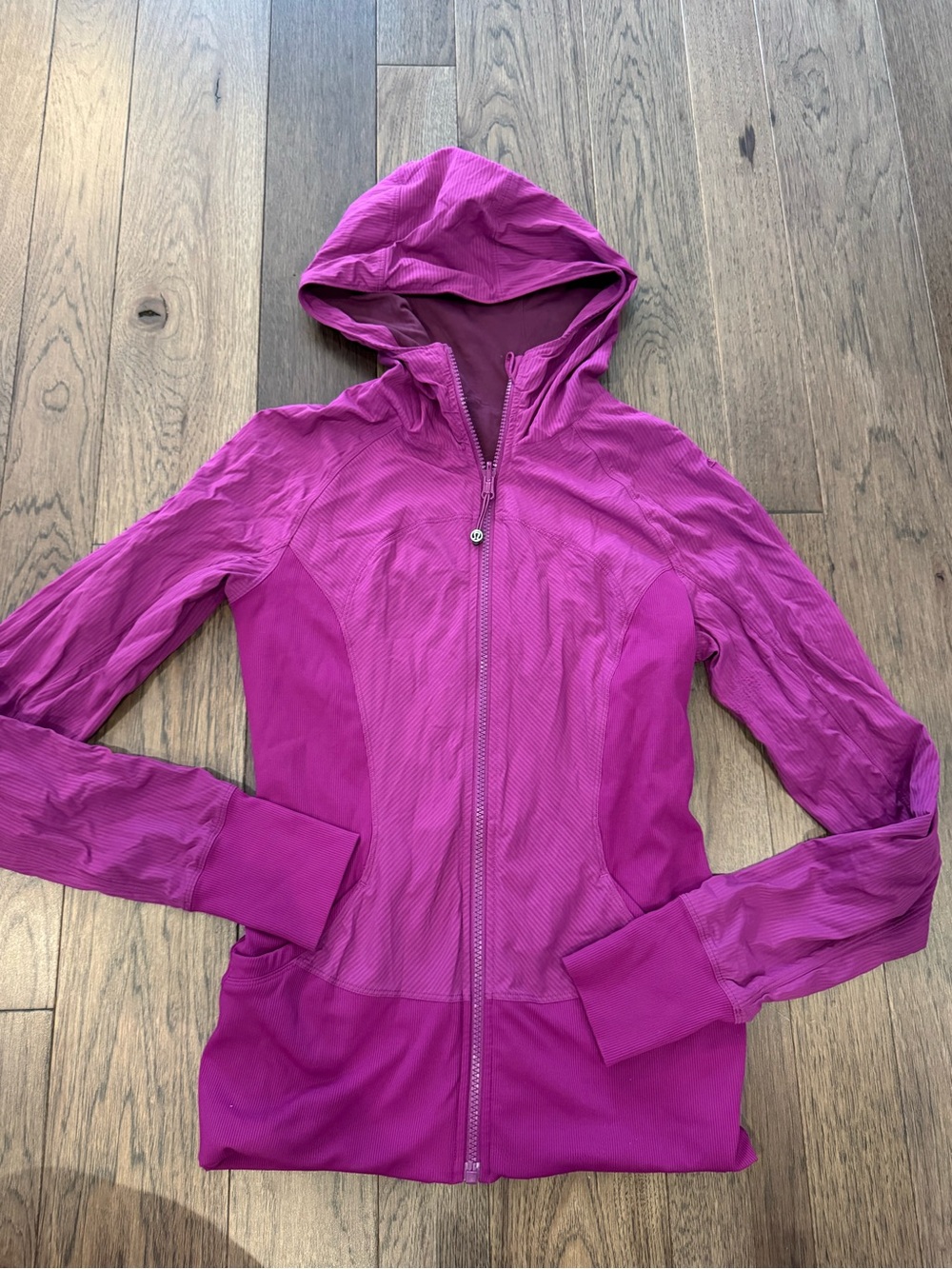 Lululemon Women’s In Flux Hooded Zip Jacket in Magenta